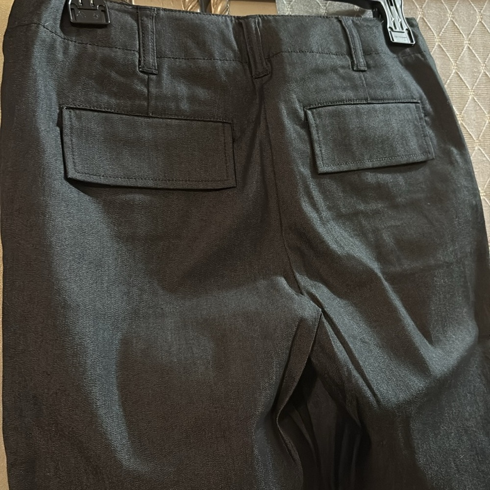 NWOT Ann Taylor Black Wide-Leg Trousers also in brown but size 4 c measurements - Picture 5 of 7
